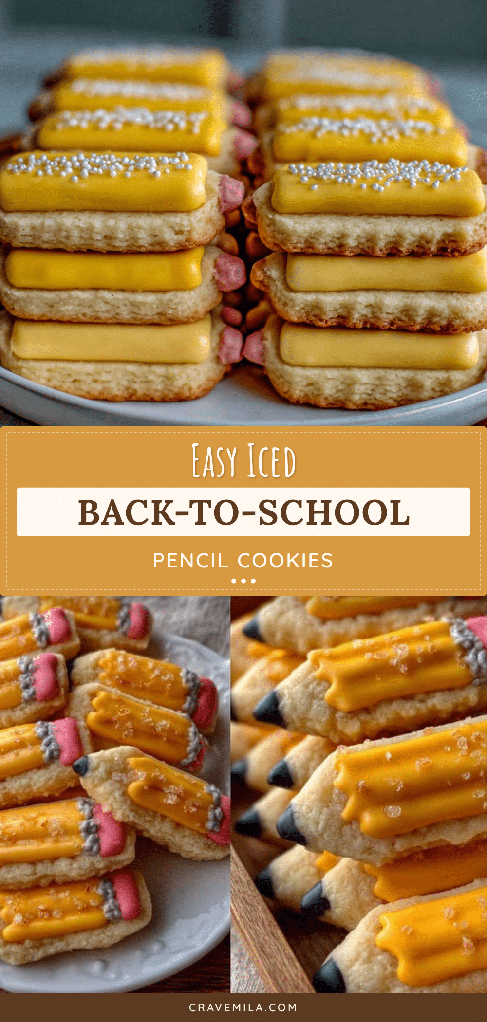 back-to-school pencil sugar cookies recipe