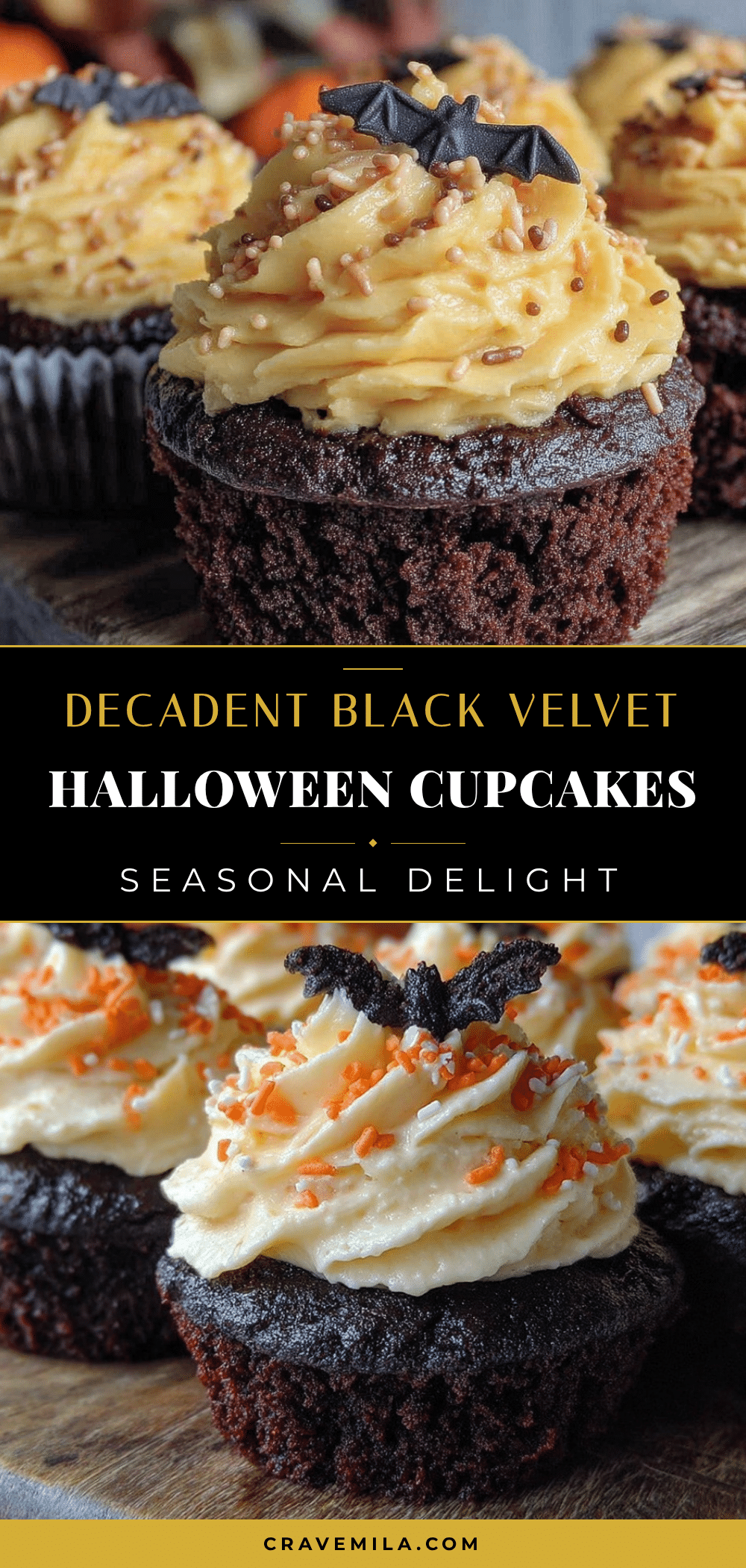 black velvet halloween cupcakes recipe