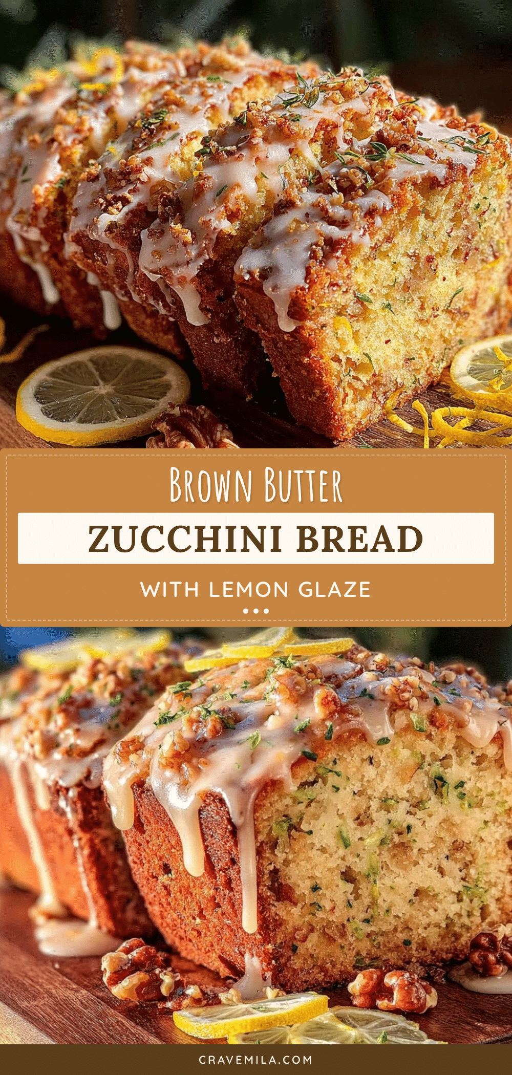 brown butter zucchini bread recipe