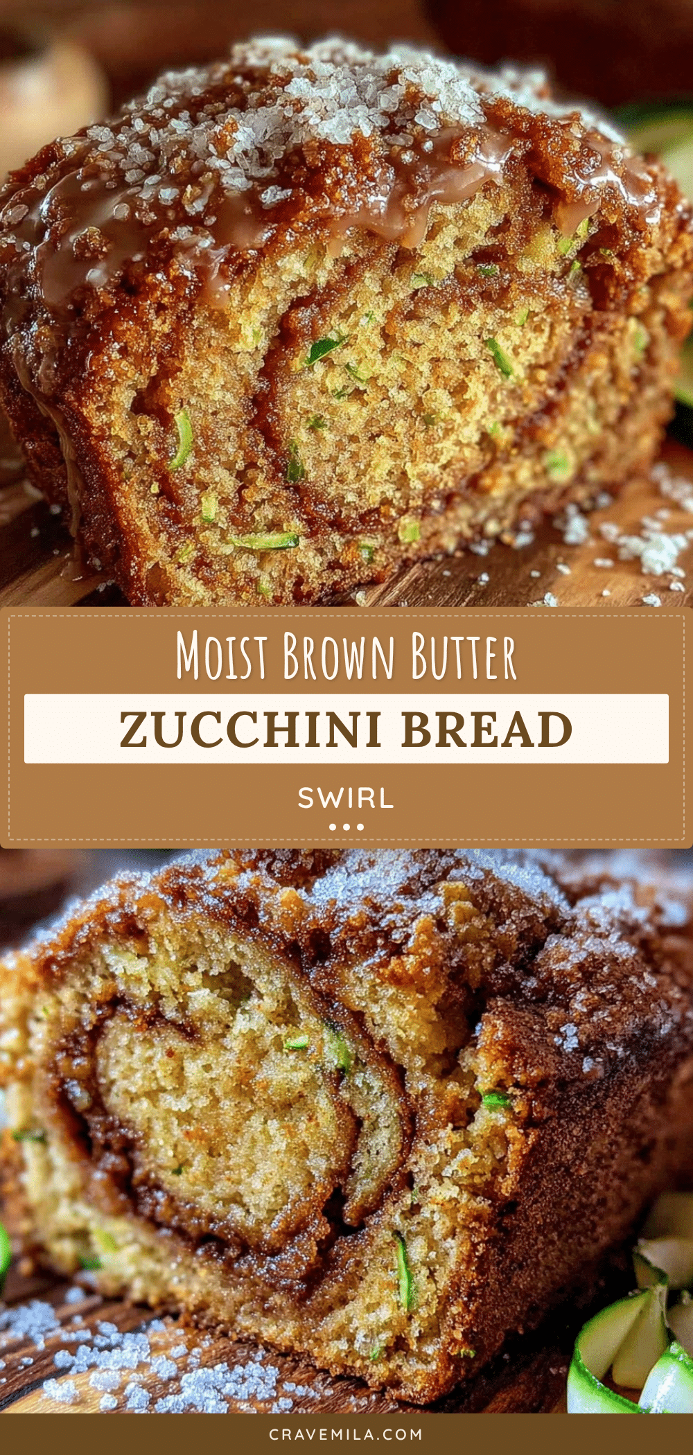 brown butter zucchini bread recipe