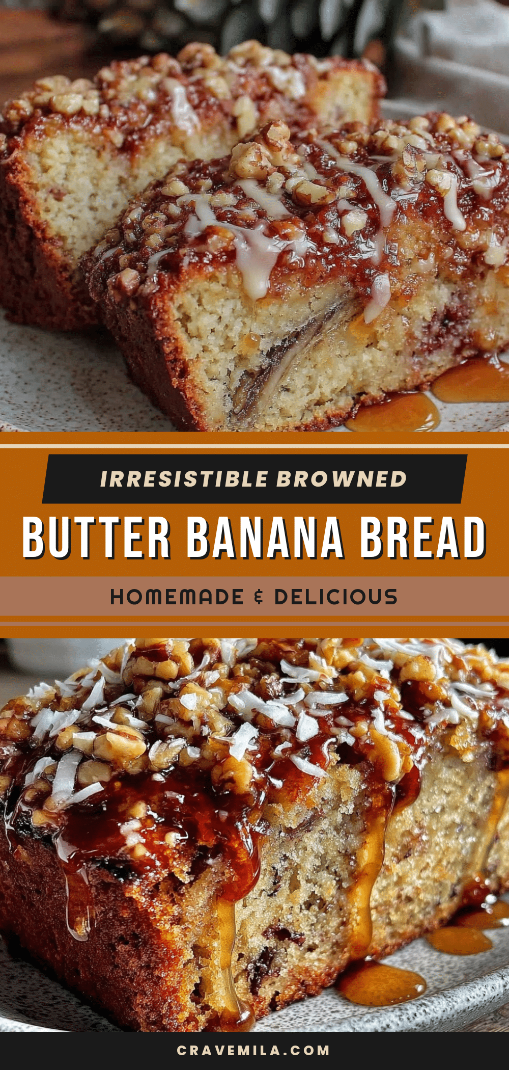 browned butter banana bread recipe