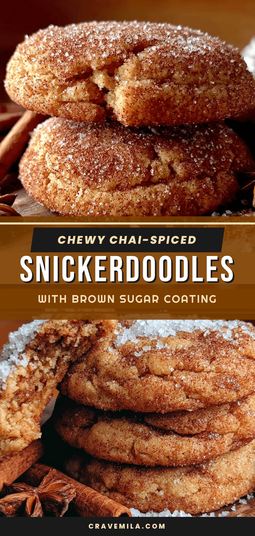 chai-spiced snickerdoodles recipe