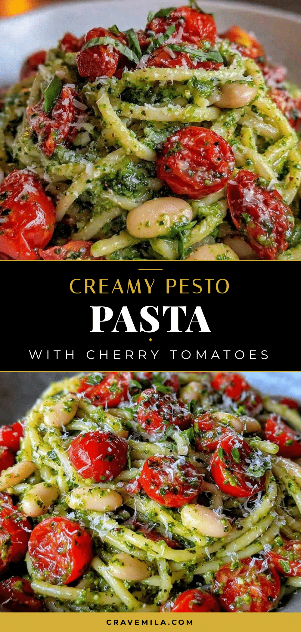 creamy pesto pasta recipe