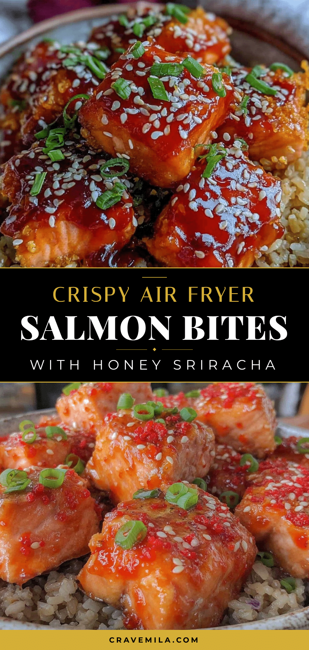 crispy air fryer salmon bites recipe