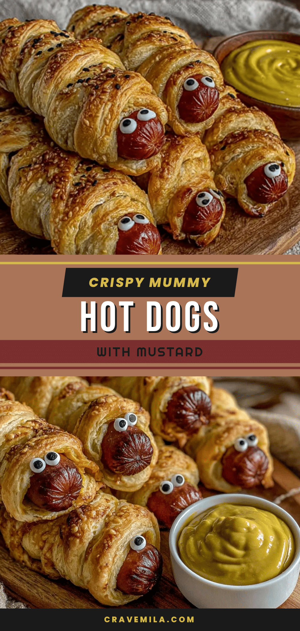 crispy mummy hot dogs recipe