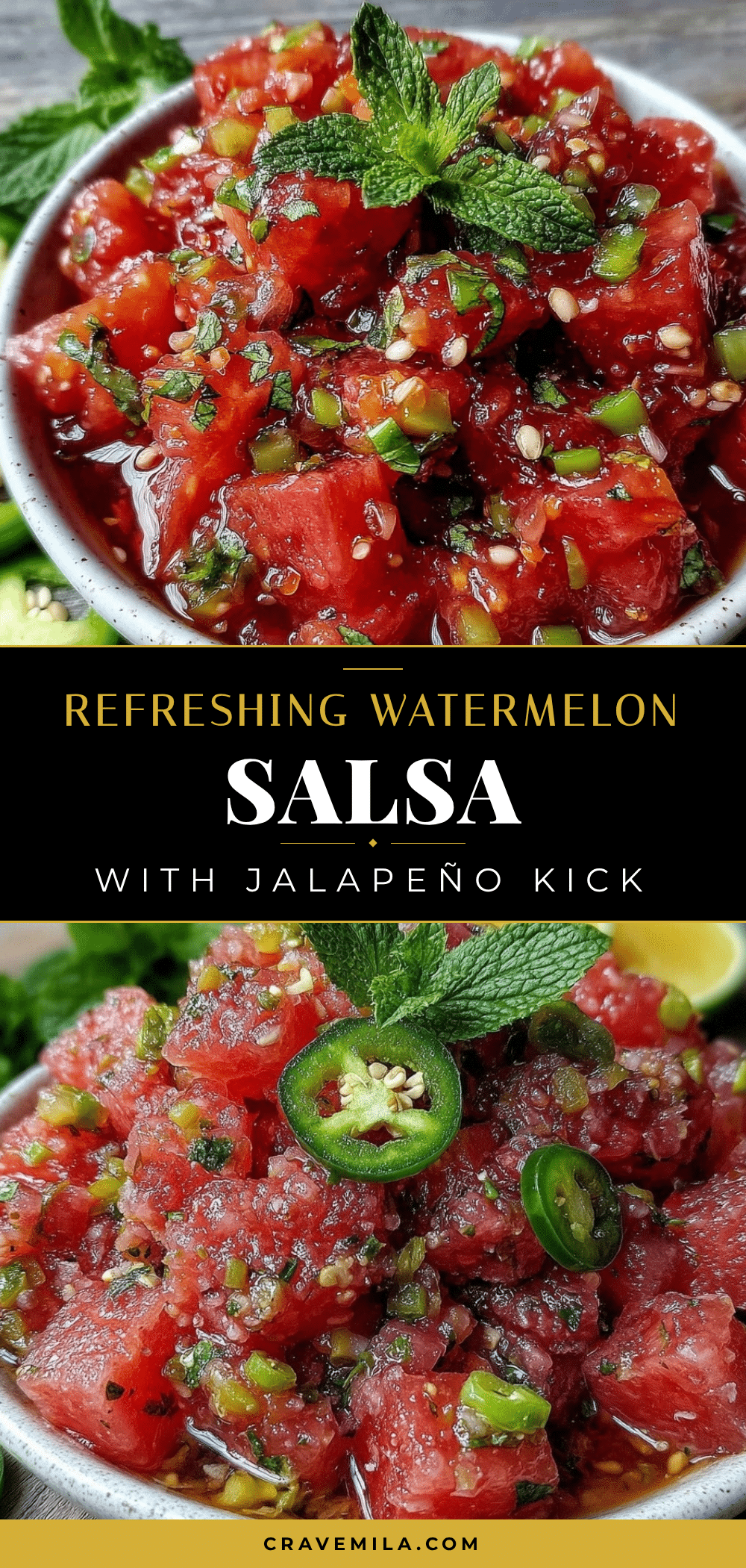 fresh watermelon salsa recipe