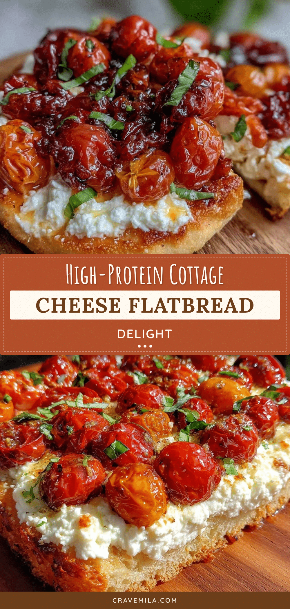 healthy high-protein cottage cheese flatbread recipe