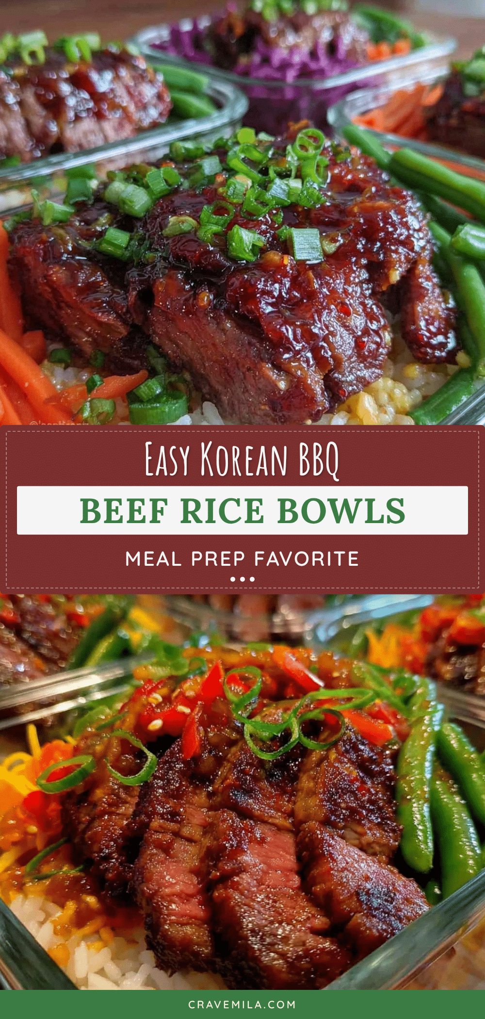 Korean BBQ beef rice bowl recipe