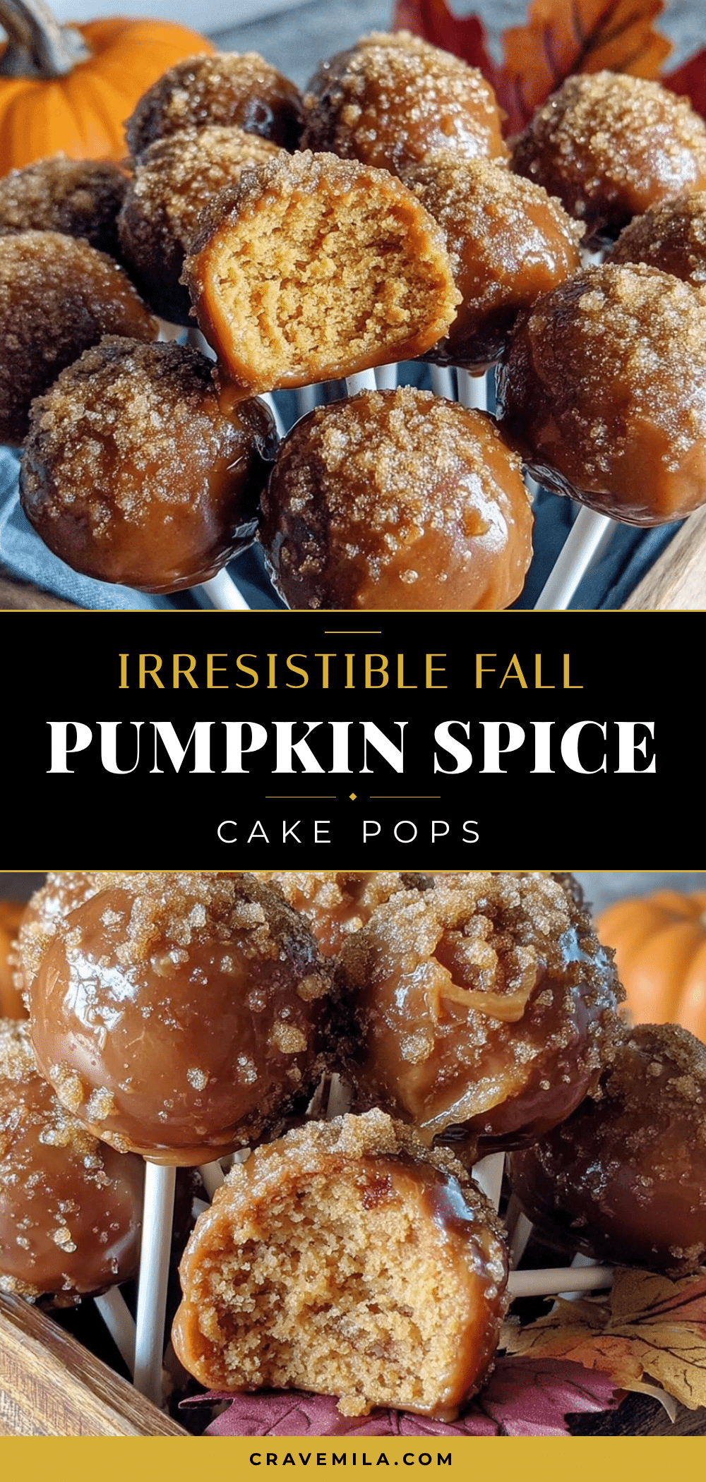 pumpkin spice cake pops recipe