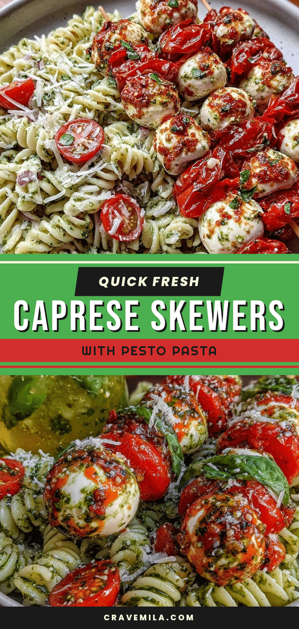 Quick Fresh Caprese Skewers recipe