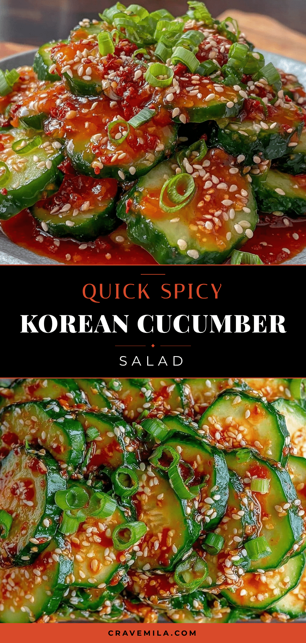 Quick Korean Cucumber Salad recipe