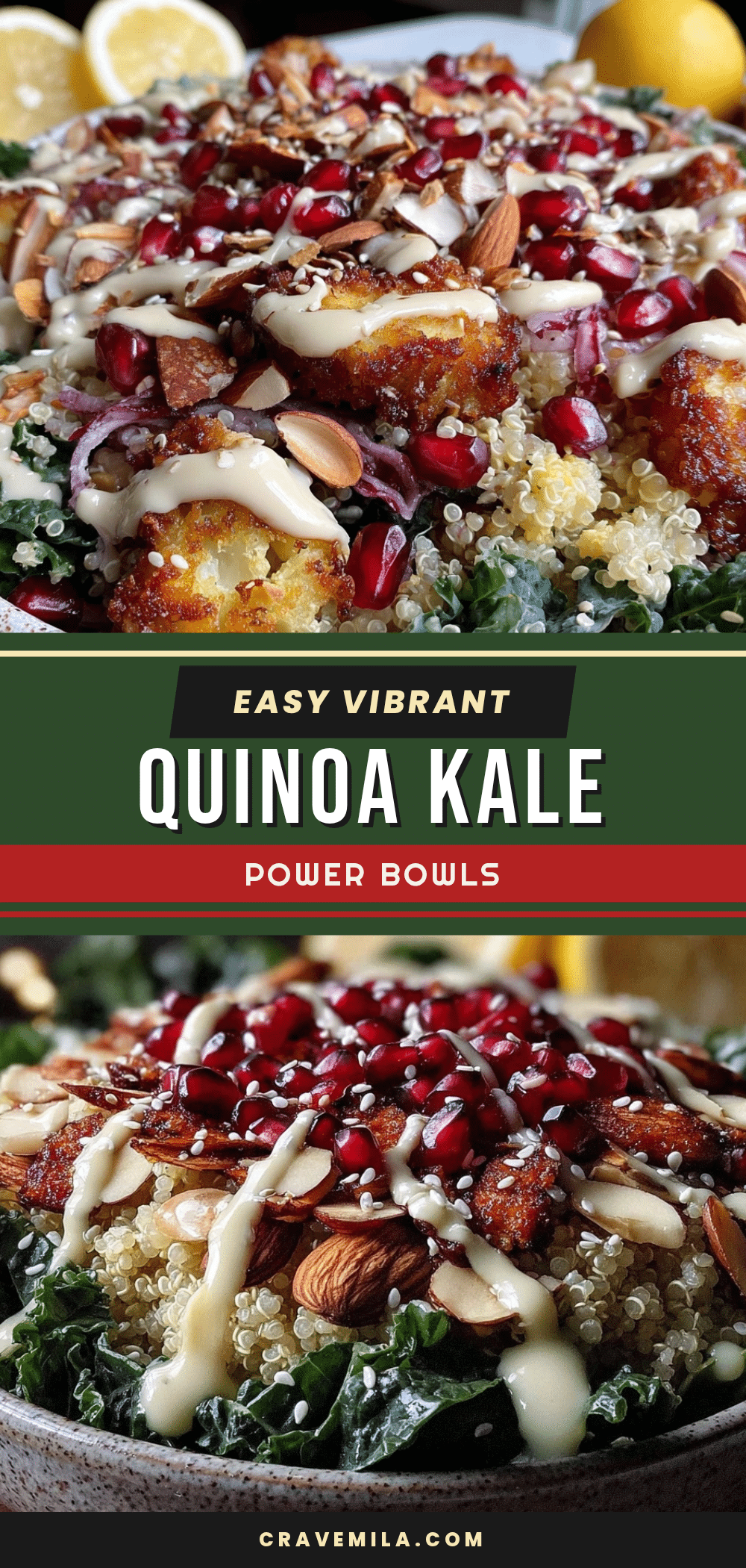 quinoa kale power bowls recipe