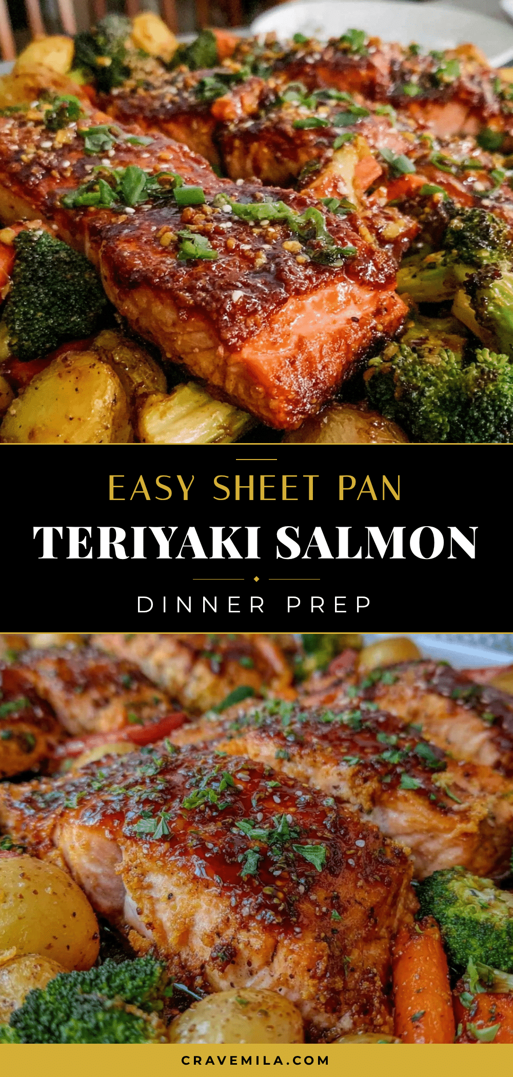 sheet pan teriyaki salmon recipe