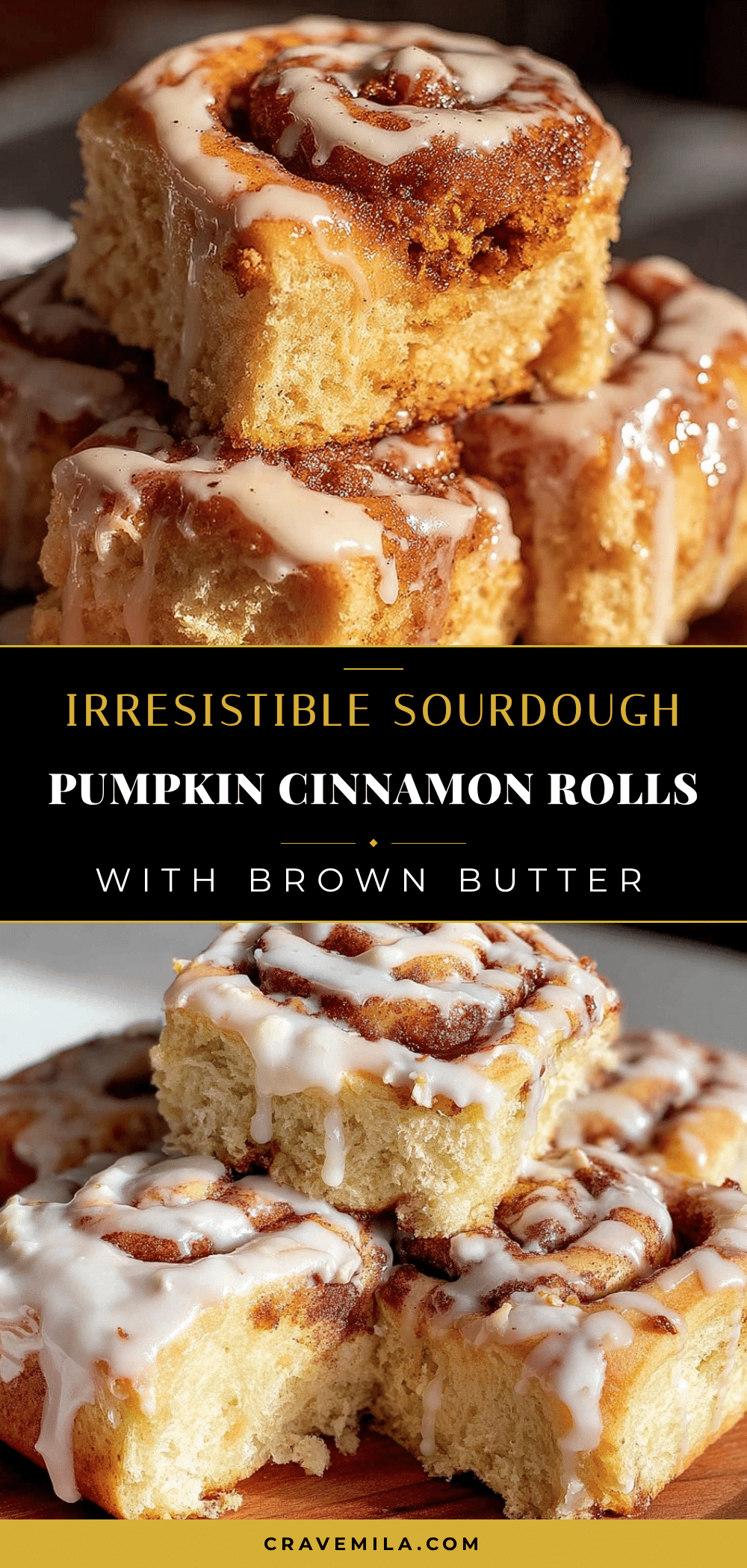 sourdough pumpkin cinnamon rolls recipe