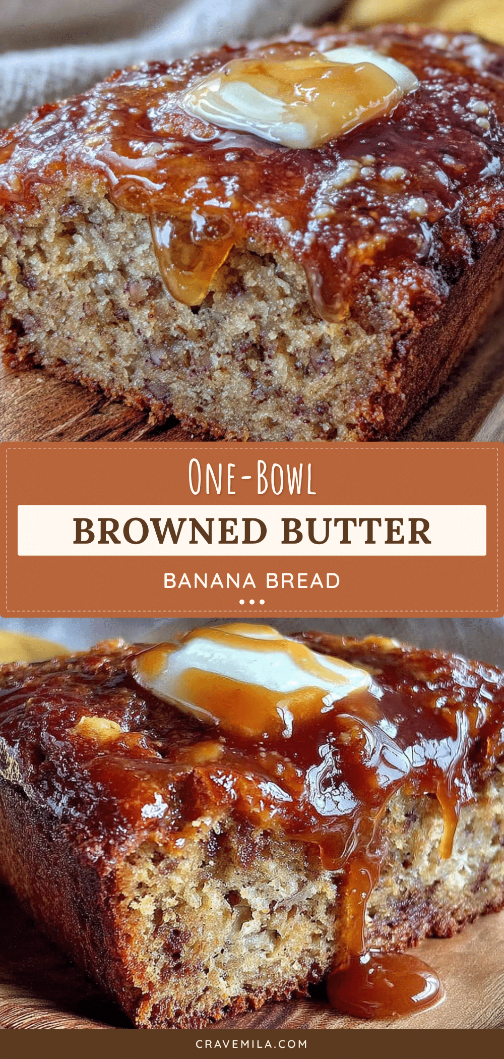 browned butter banana bread recipe