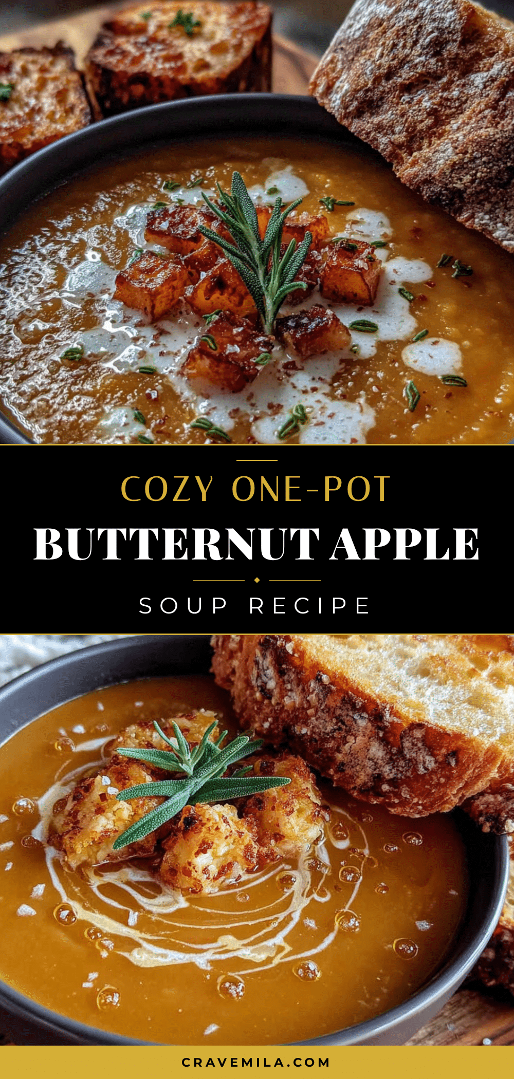 butternut squash apple soup recipe