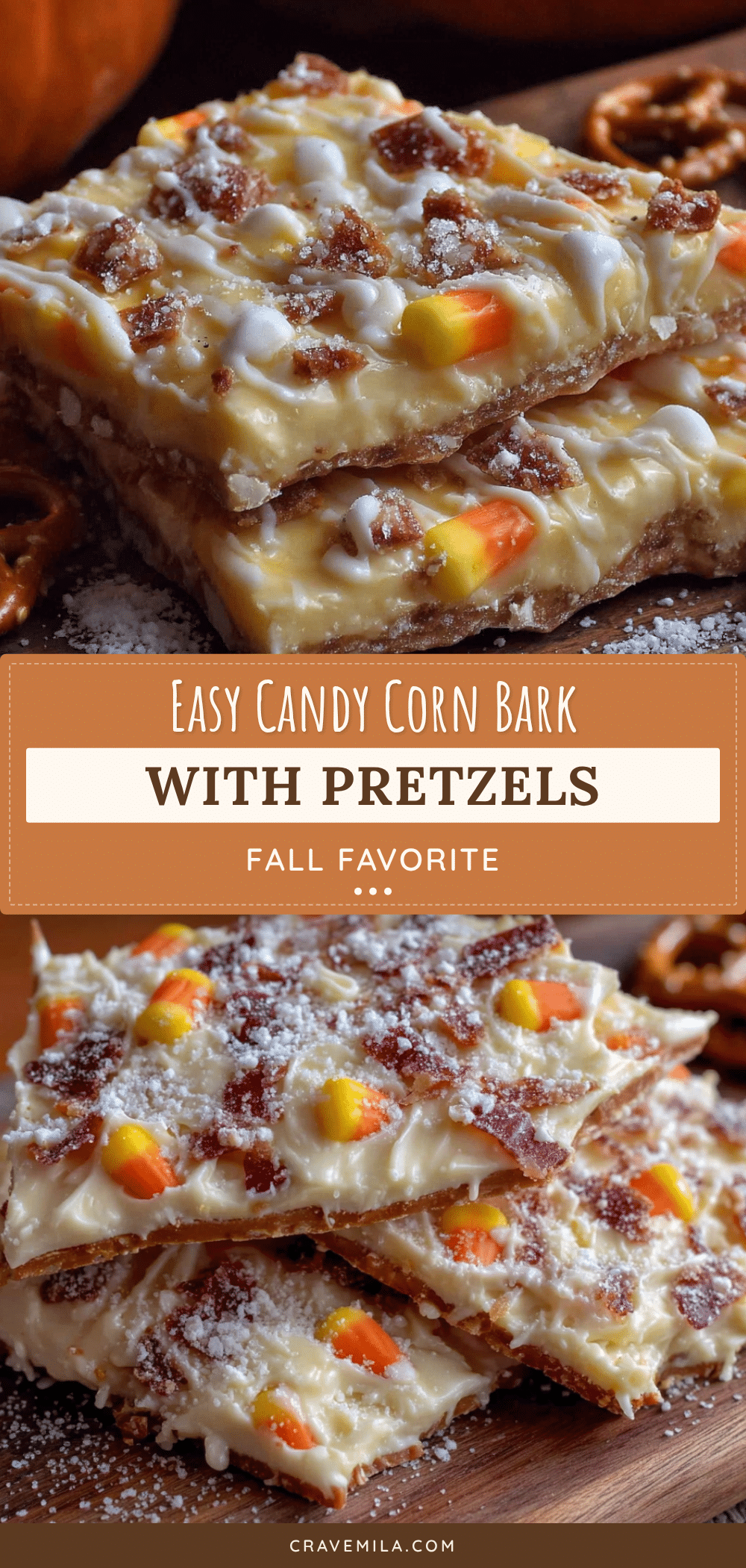 candy corn bark recipe