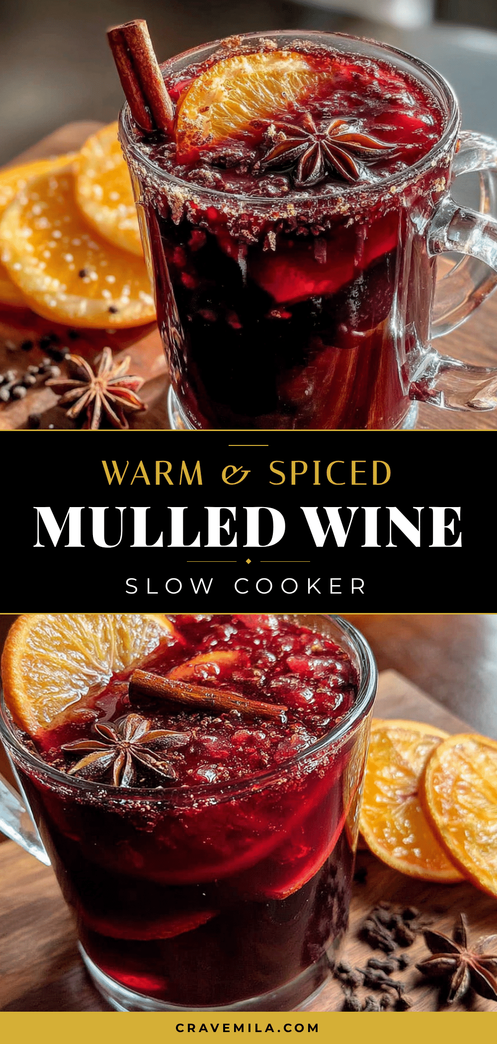cozy slow cooker mulled wine recipe