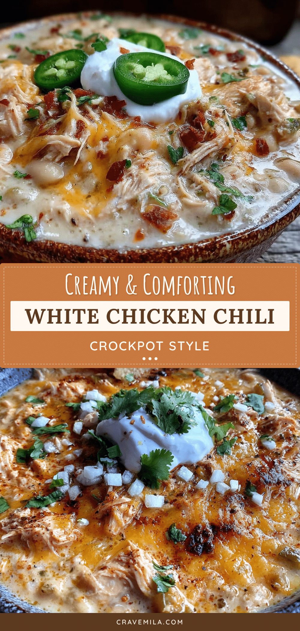 creamy crockpot white chicken chili with hatch chiles recipe
