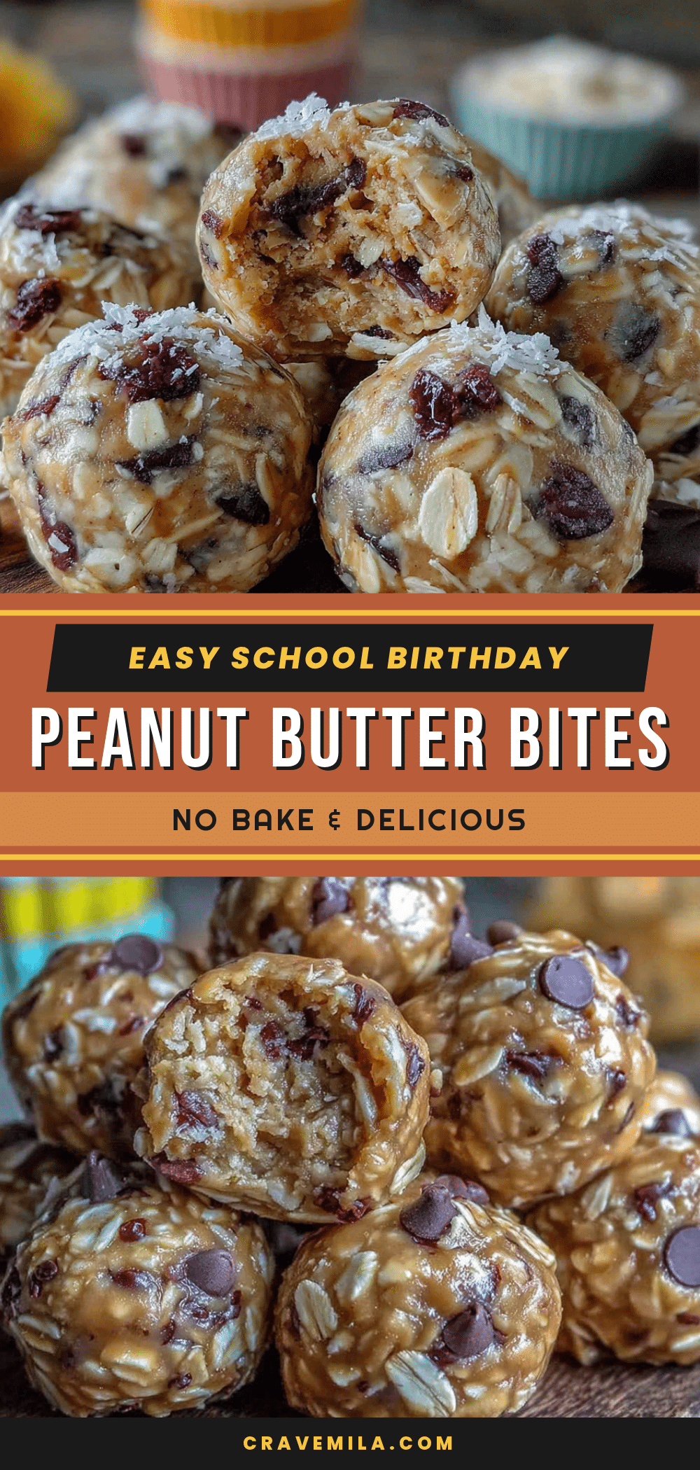 easy no-bake peanut butter oat bites recipe