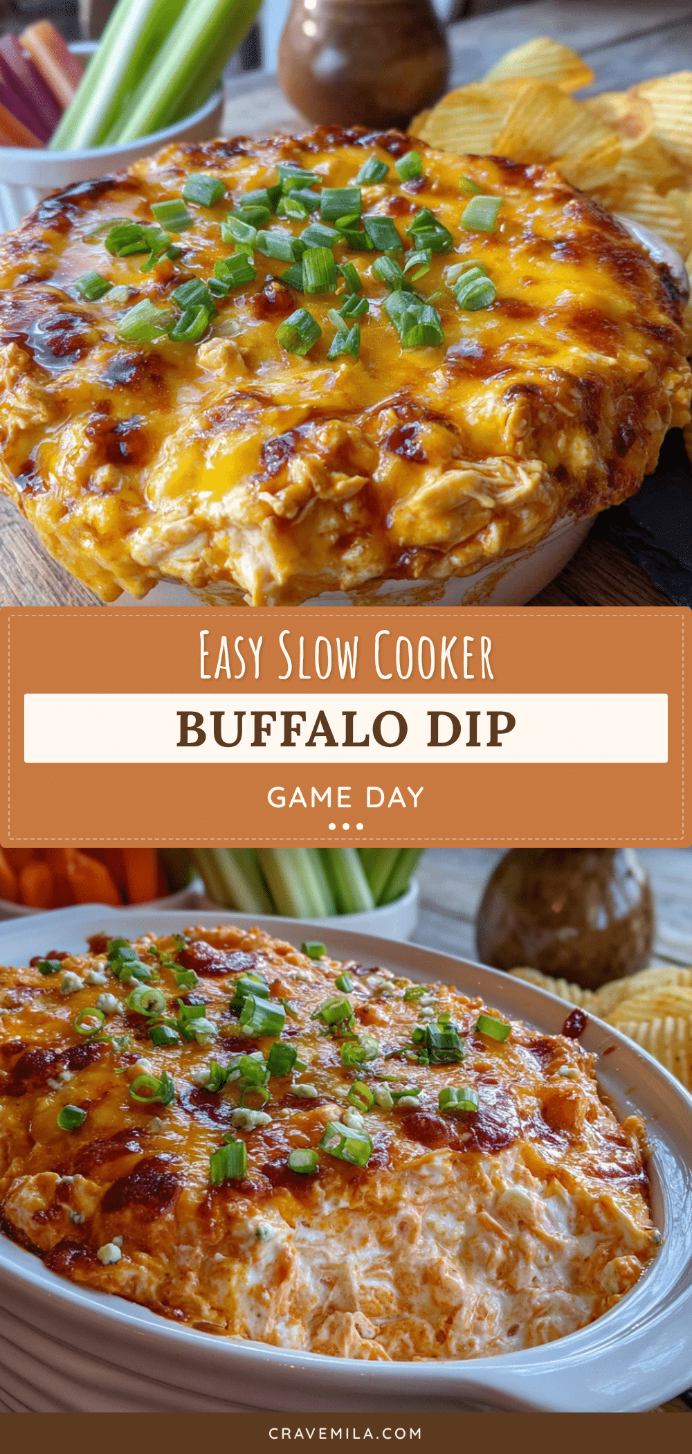 easy slow cooker buffalo chicken dip recipe