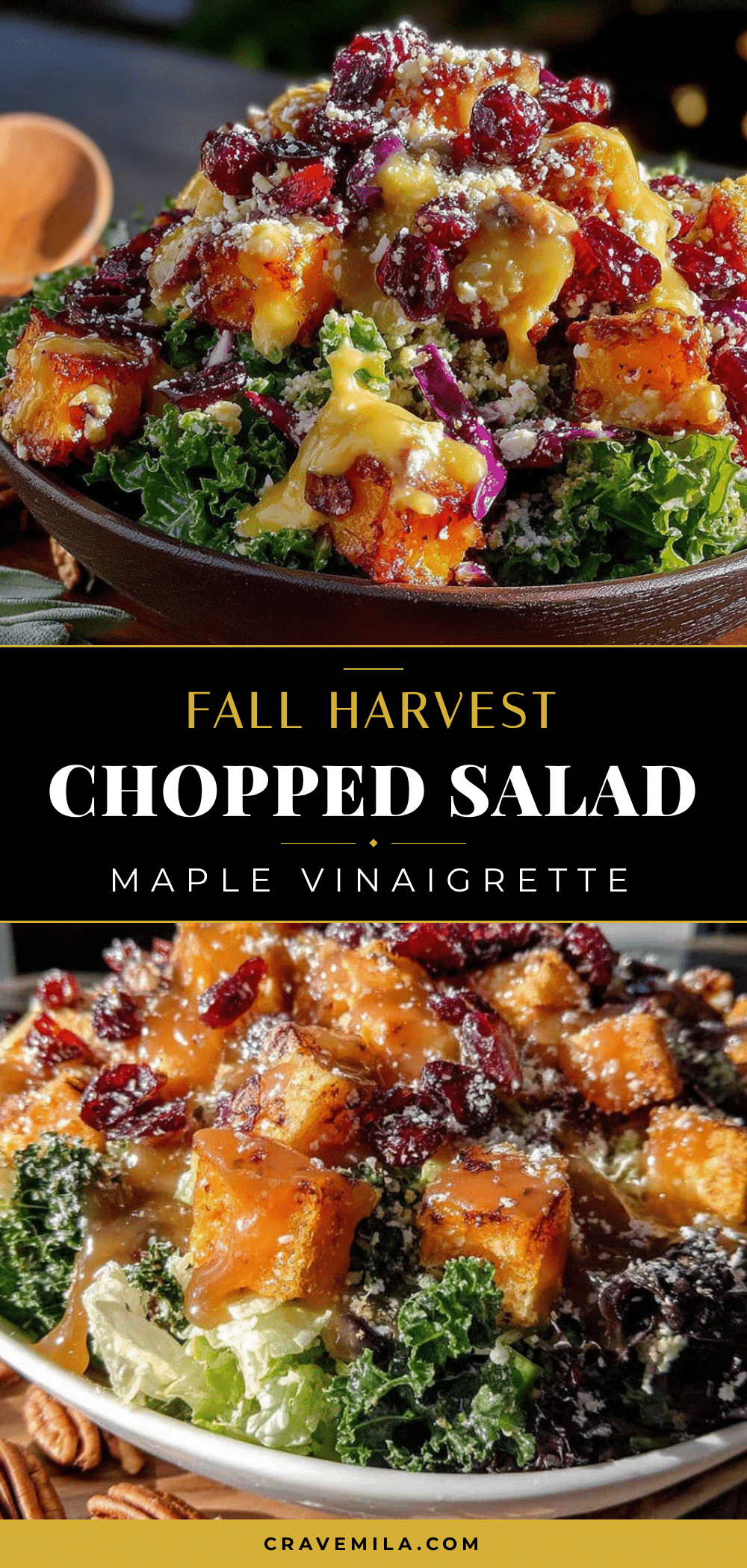 fall harvest chopped salad recipe