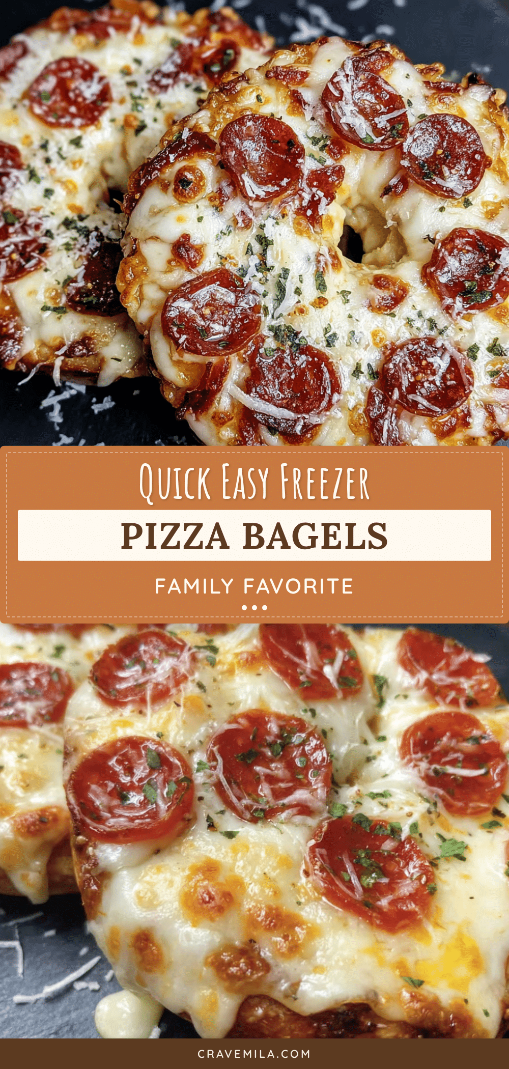 freezer-friendly mini pizza bagels recipe