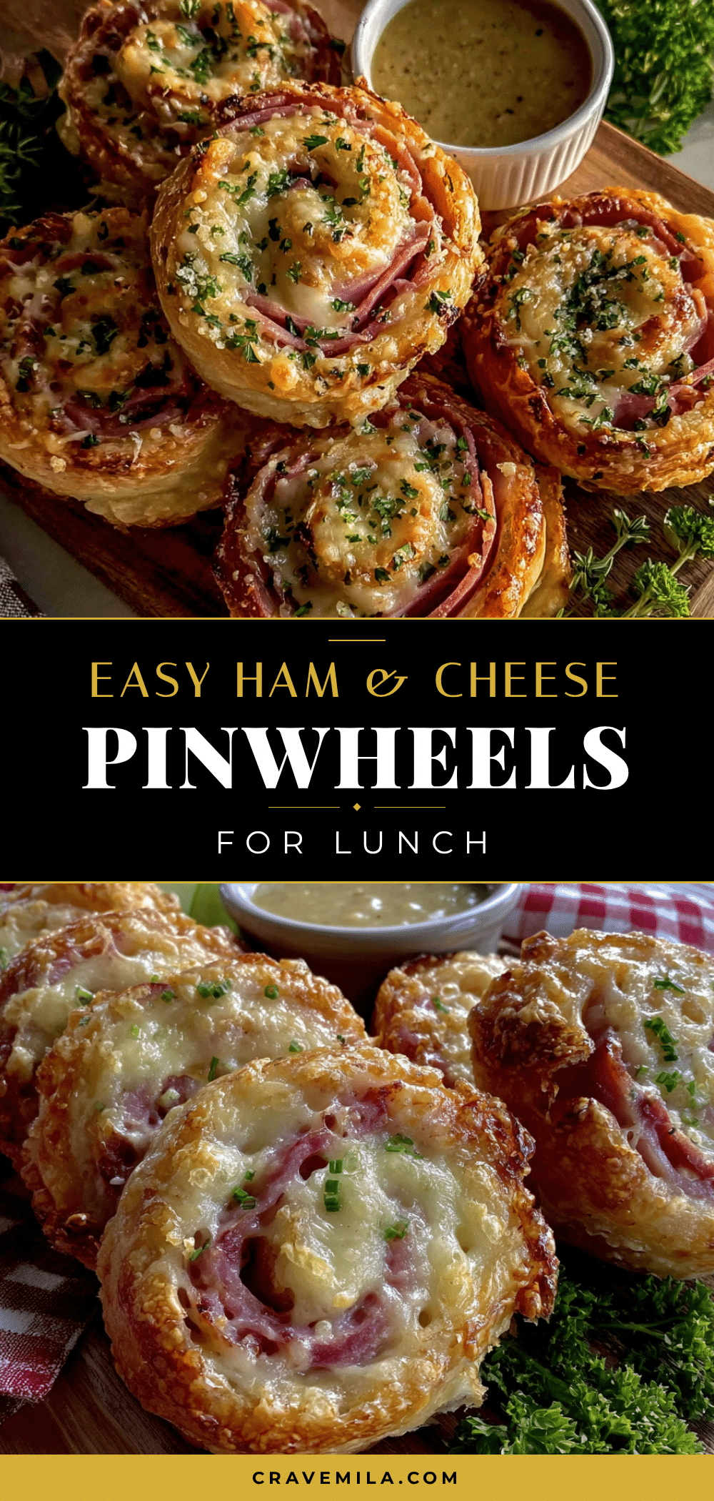 ham and cheese pinwheels recipe