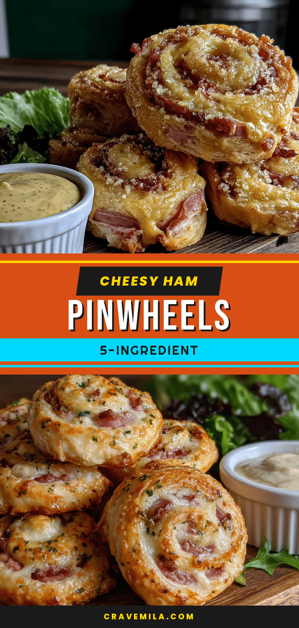 ham and cheese pinwheels recipe
