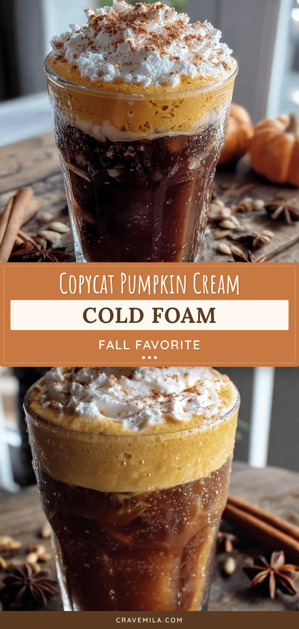pumpkin cream cold foam recipe