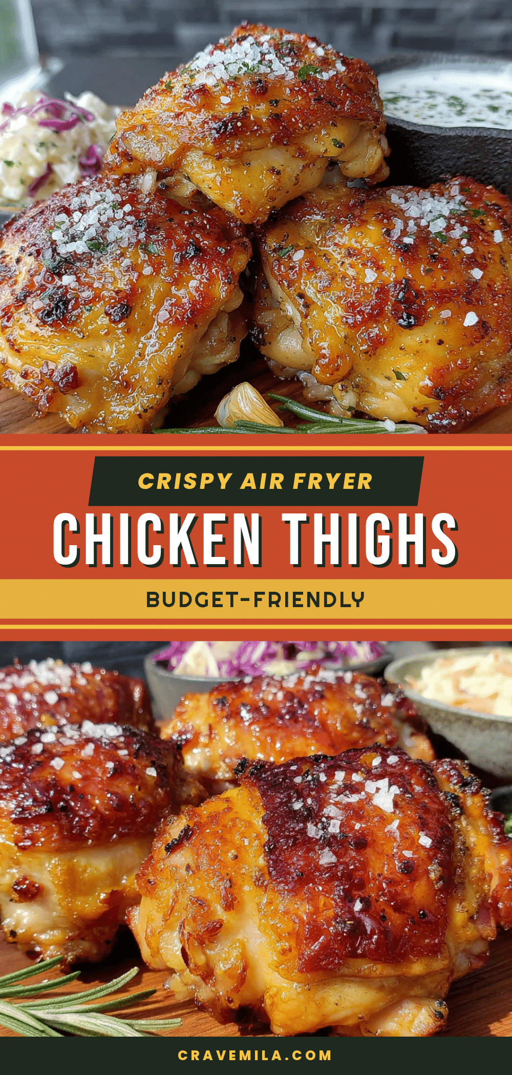 air fryer chicken thighs recipe