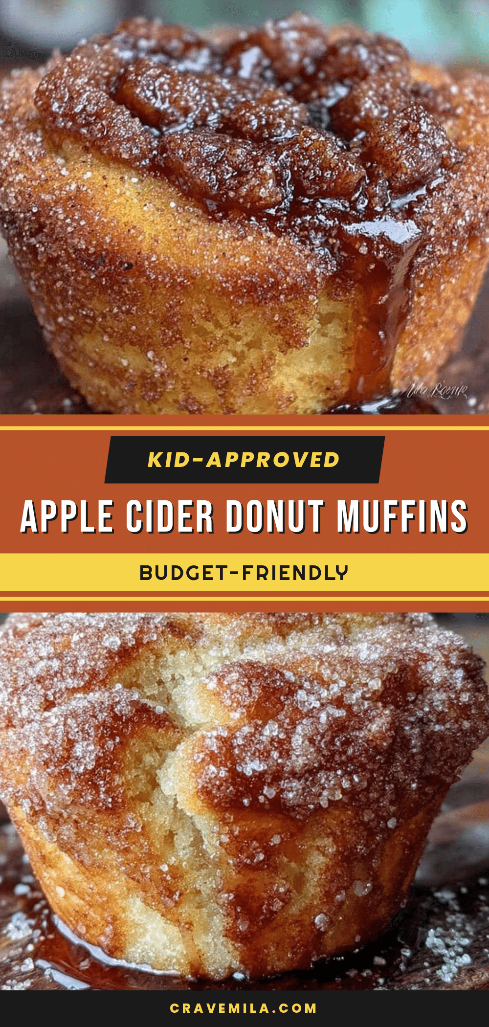 apple cider donut muffins recipe