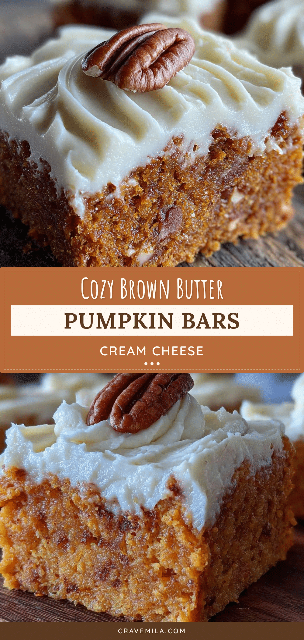 brown butter pumpkin bars recipe
