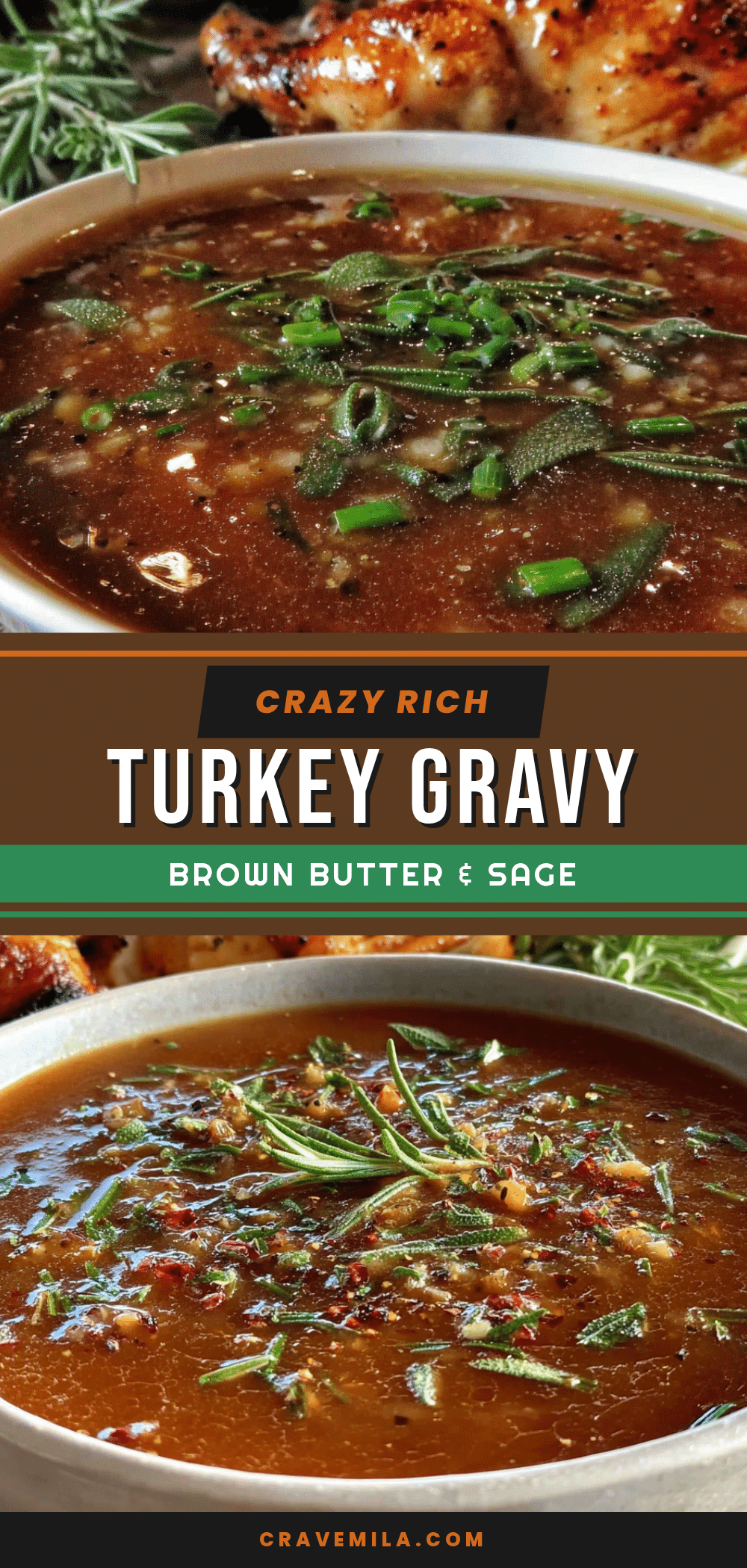 brown butter sage turkey gravy recipe
