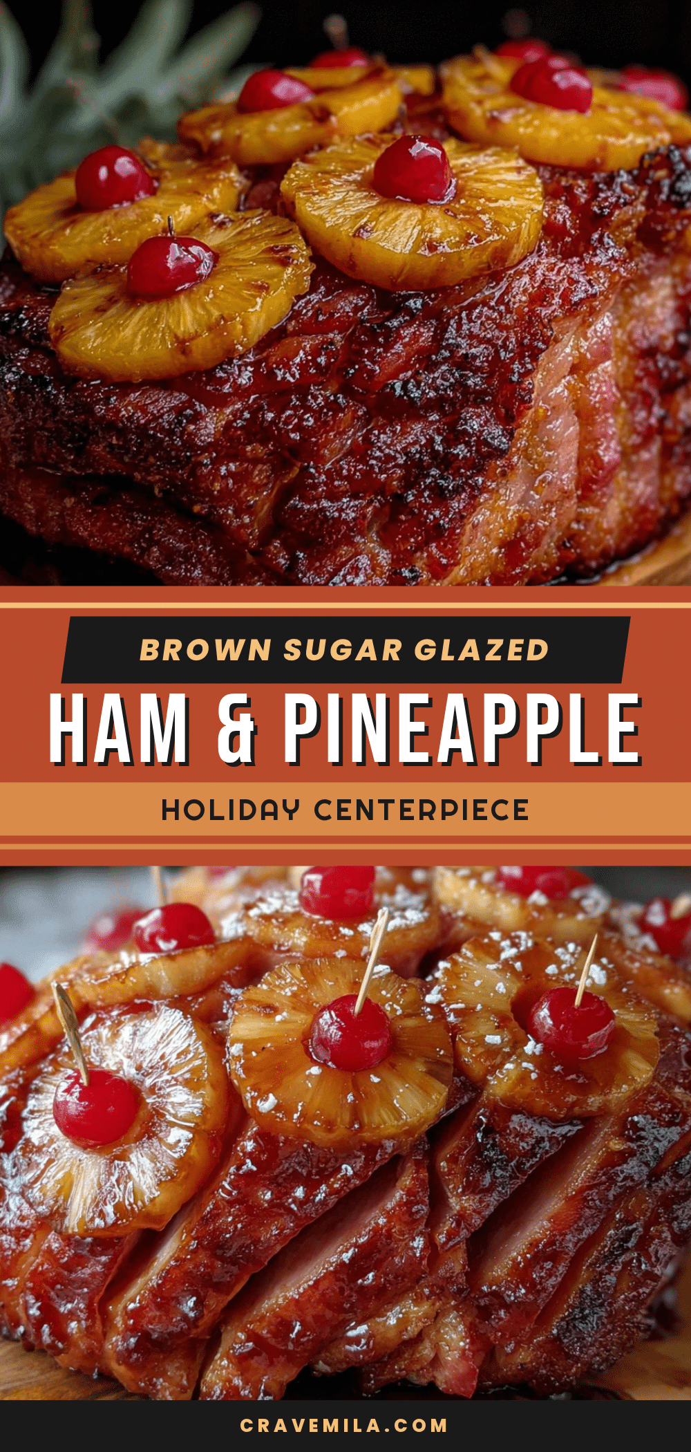 brown sugar pineapple glazed ham recipe
