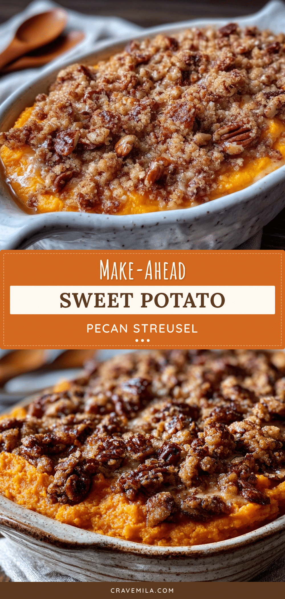 classic make-ahead sweet potato casserole recipe