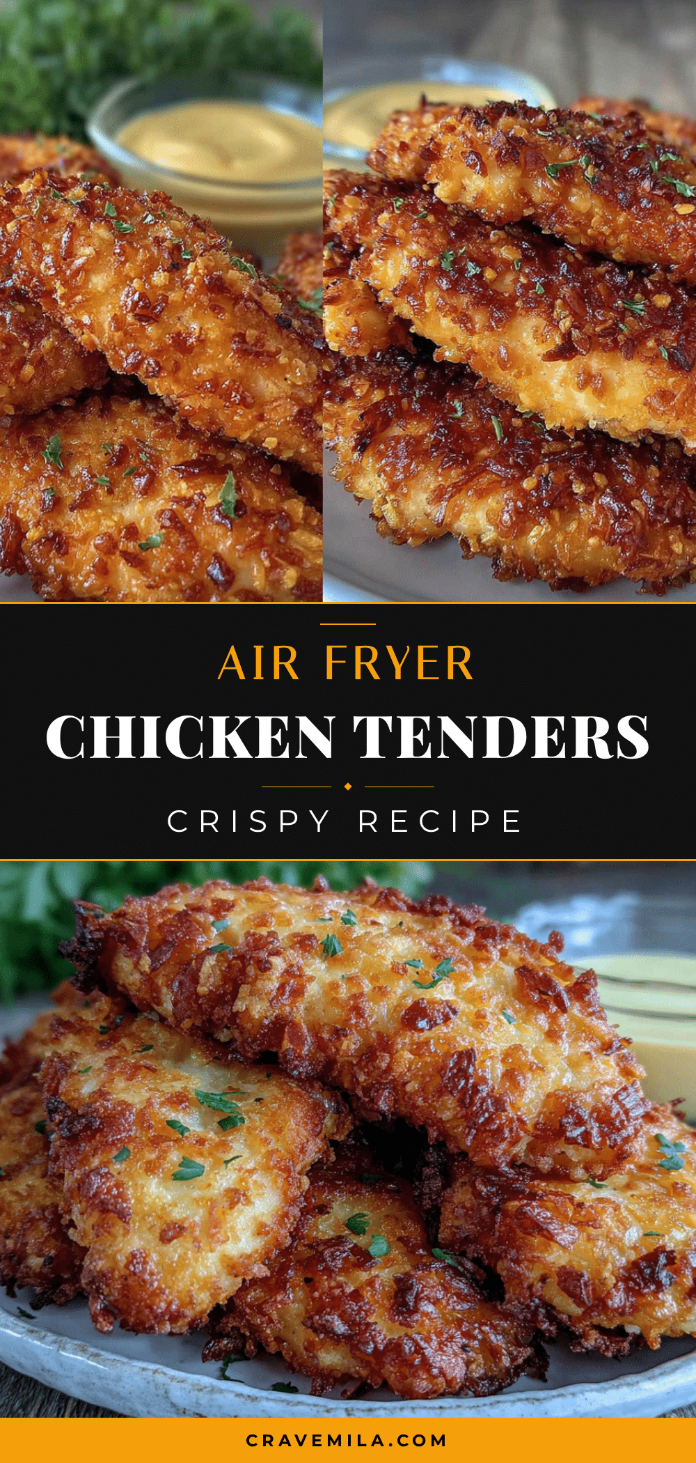 crispy air fryer chicken breast tenders recipe