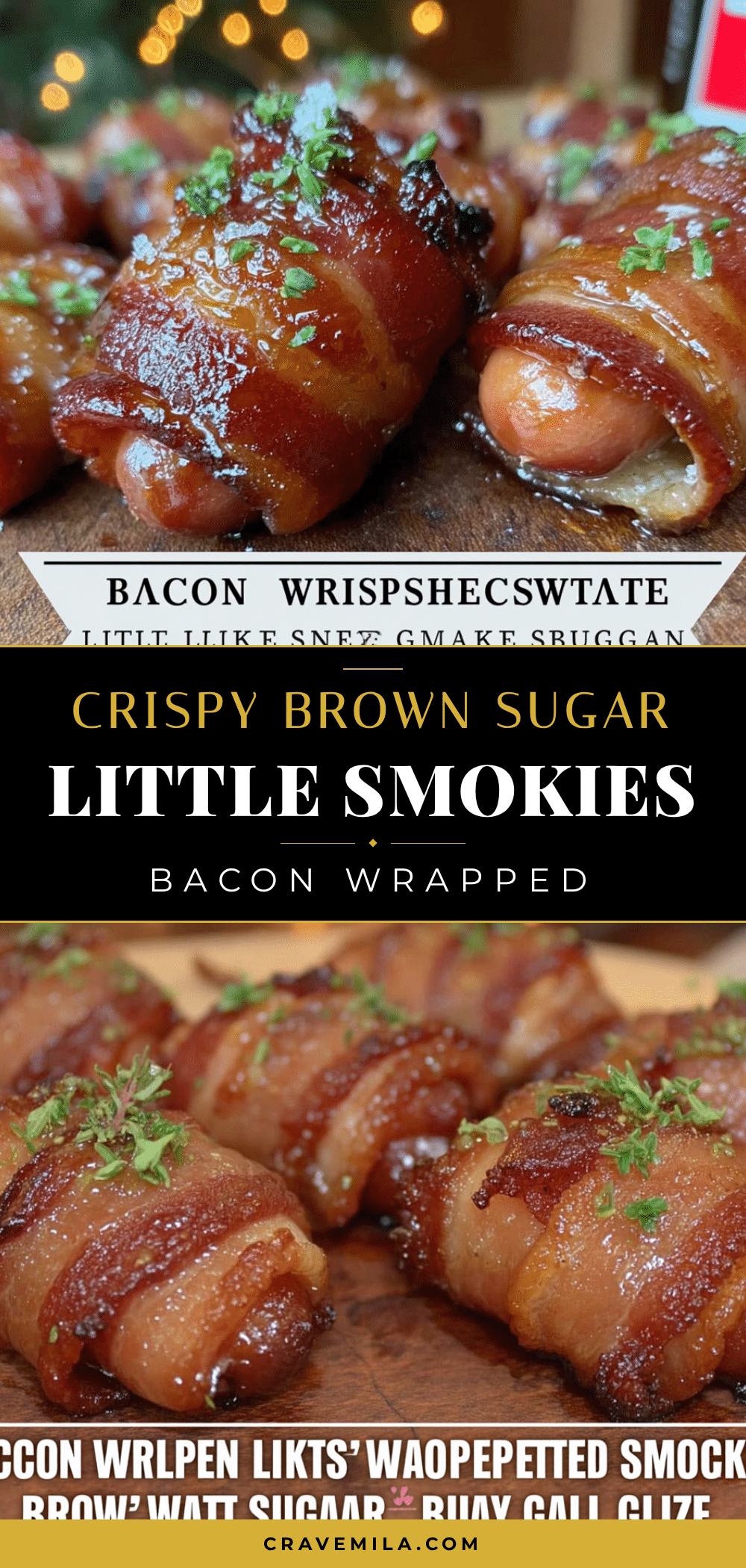 crispy brown sugar bacon little smokies recipe