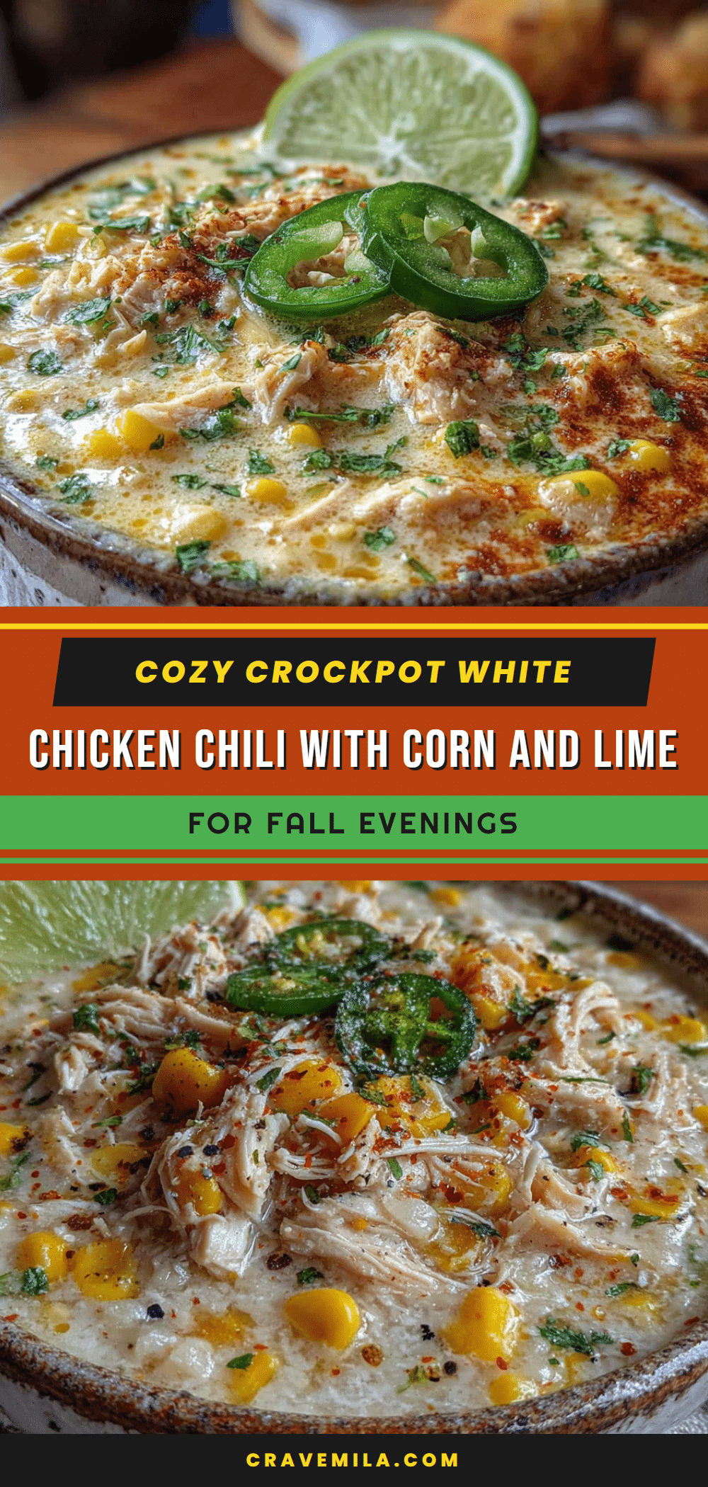 crockpot white chicken chili recipe
