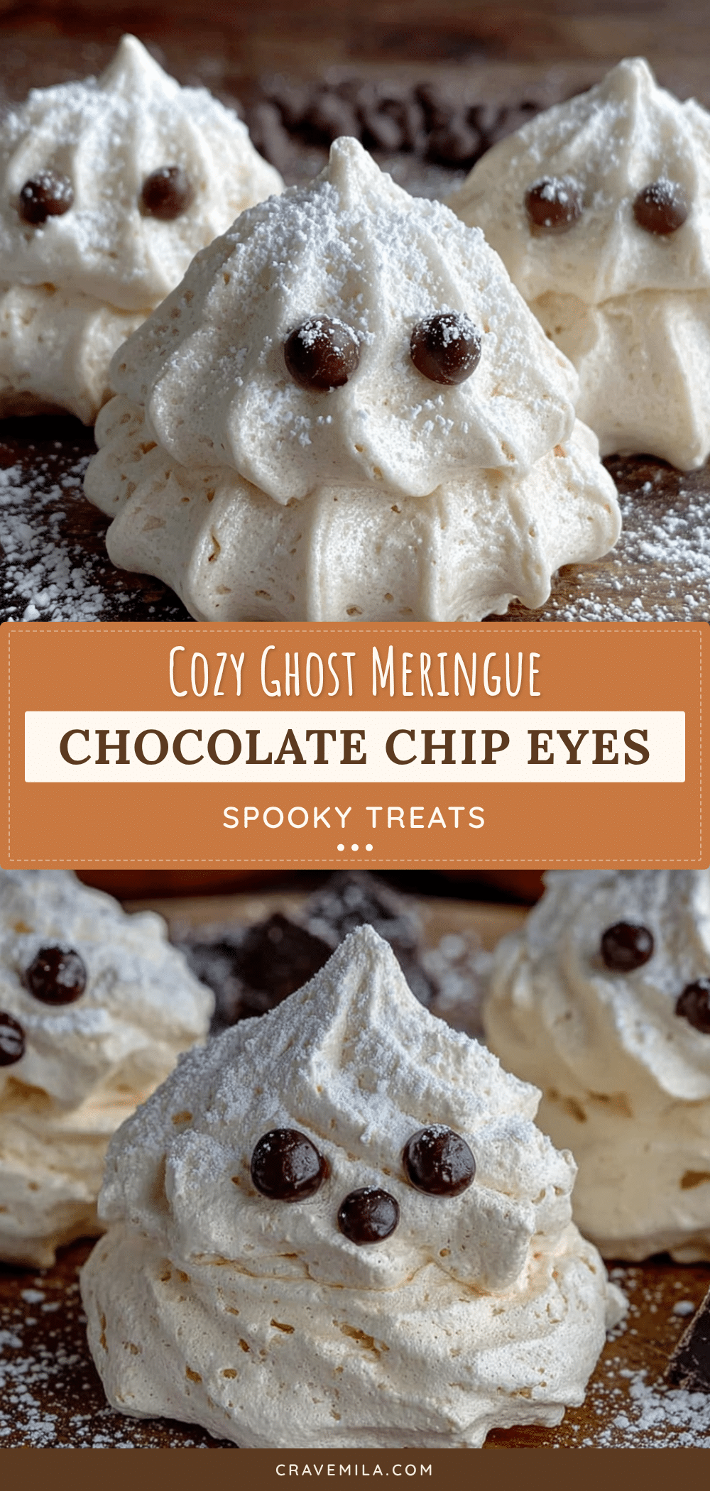 ghost meringue cookies recipe