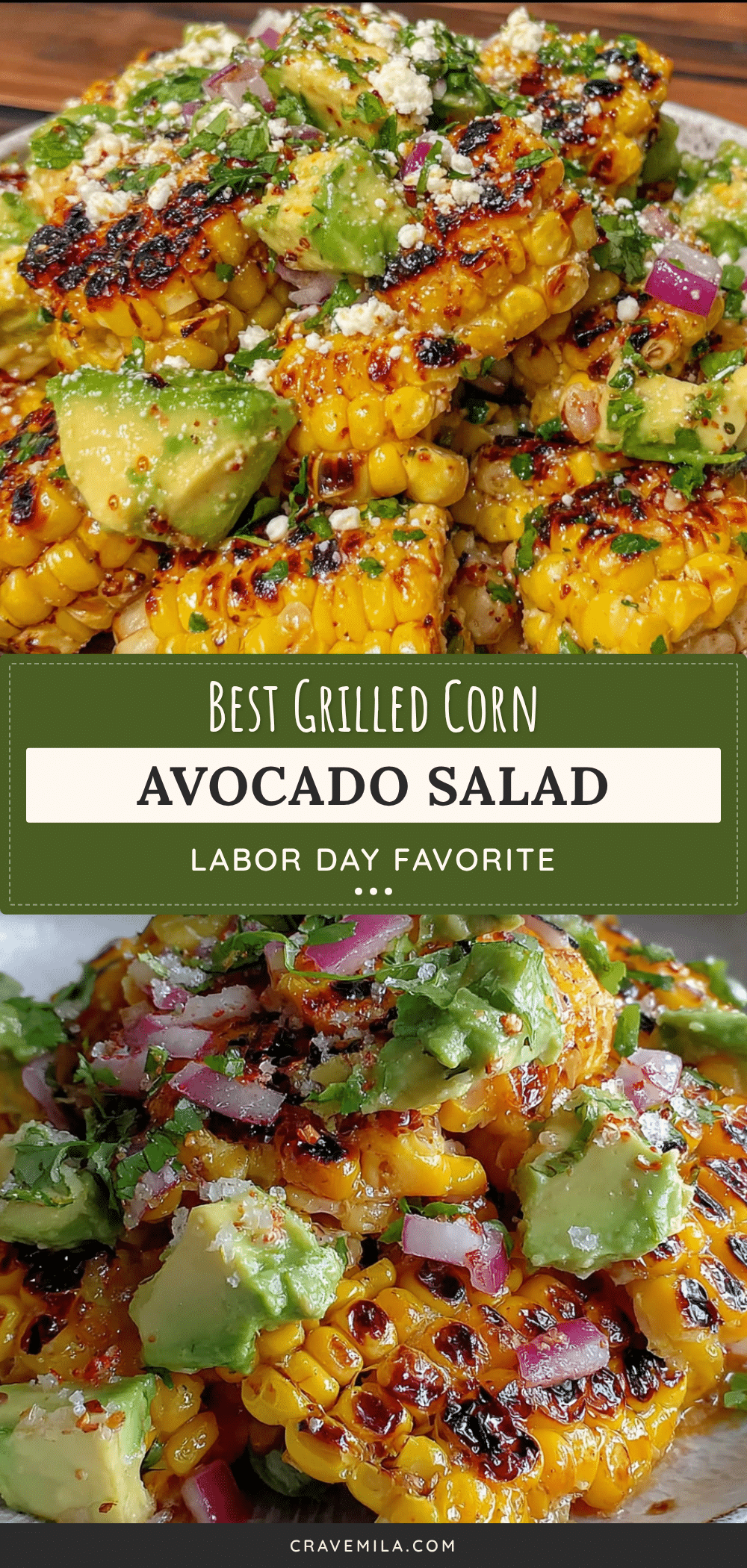 Grilled Corn and Avocado Salad recipe