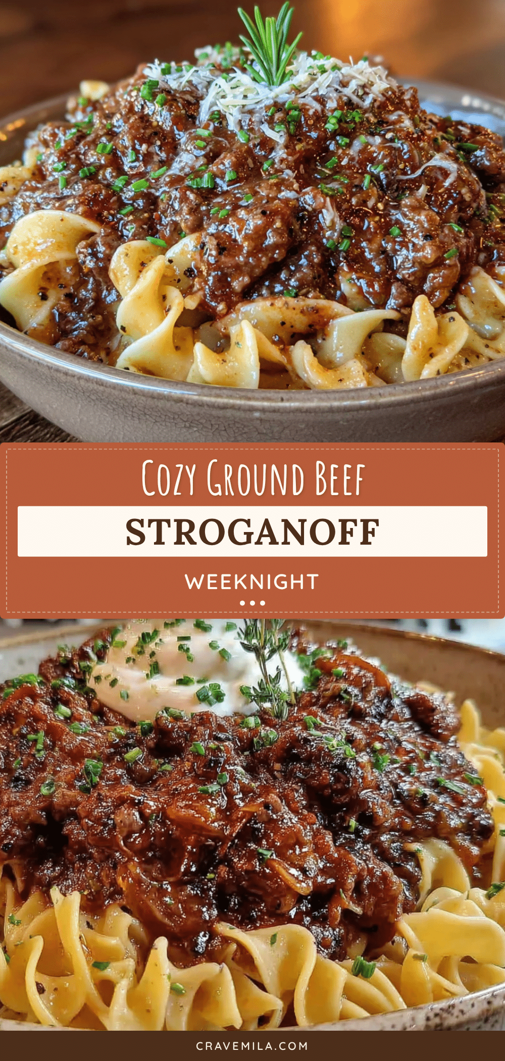 ground beef stroganoff recipe