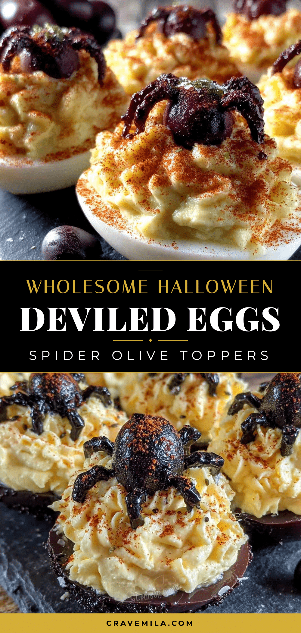 halloween deviled eggs recipe