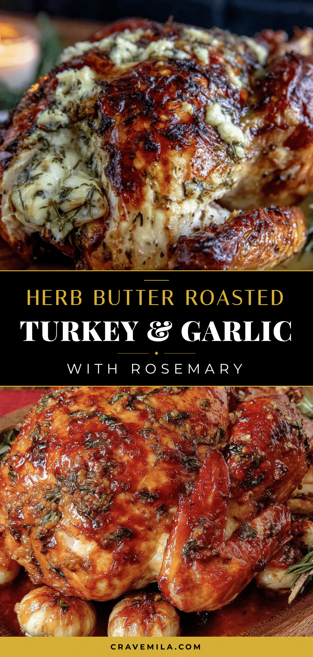 herb butter roasted turkey recipe