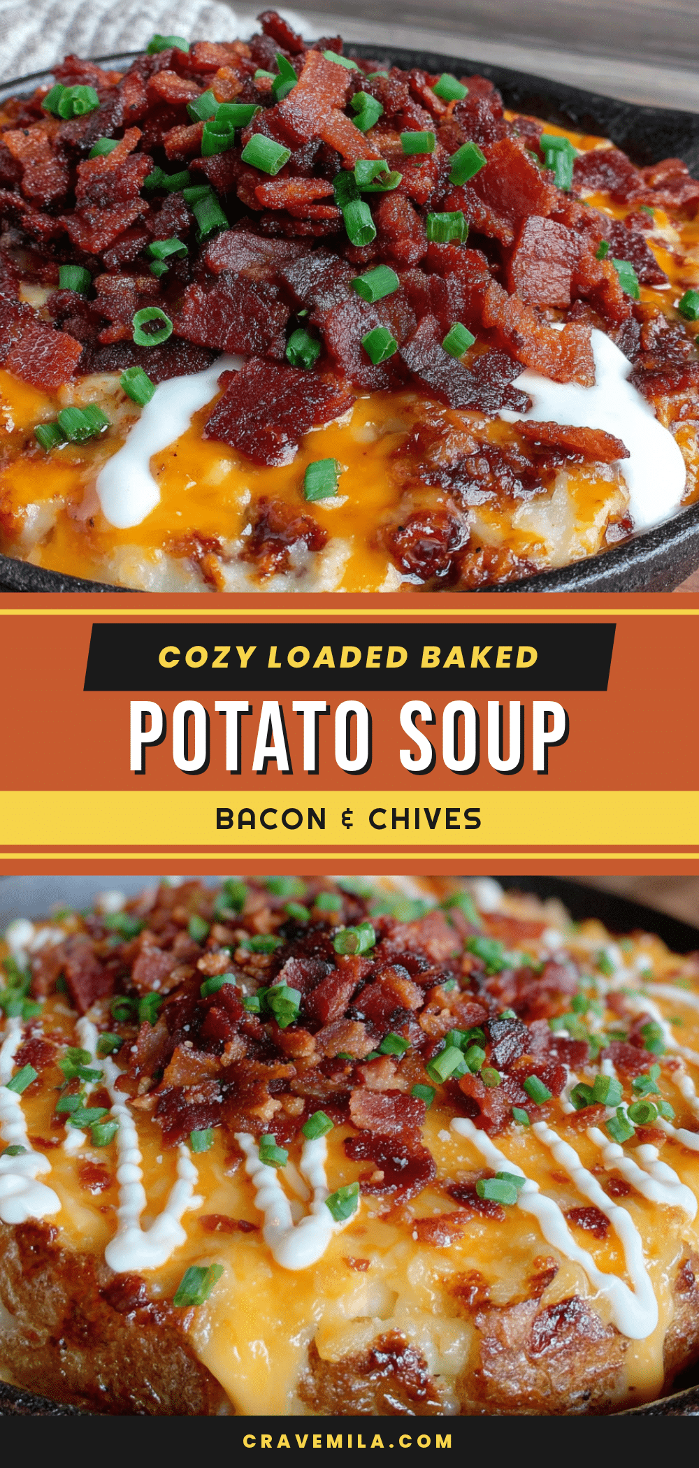 loaded baked potato soup recipe
