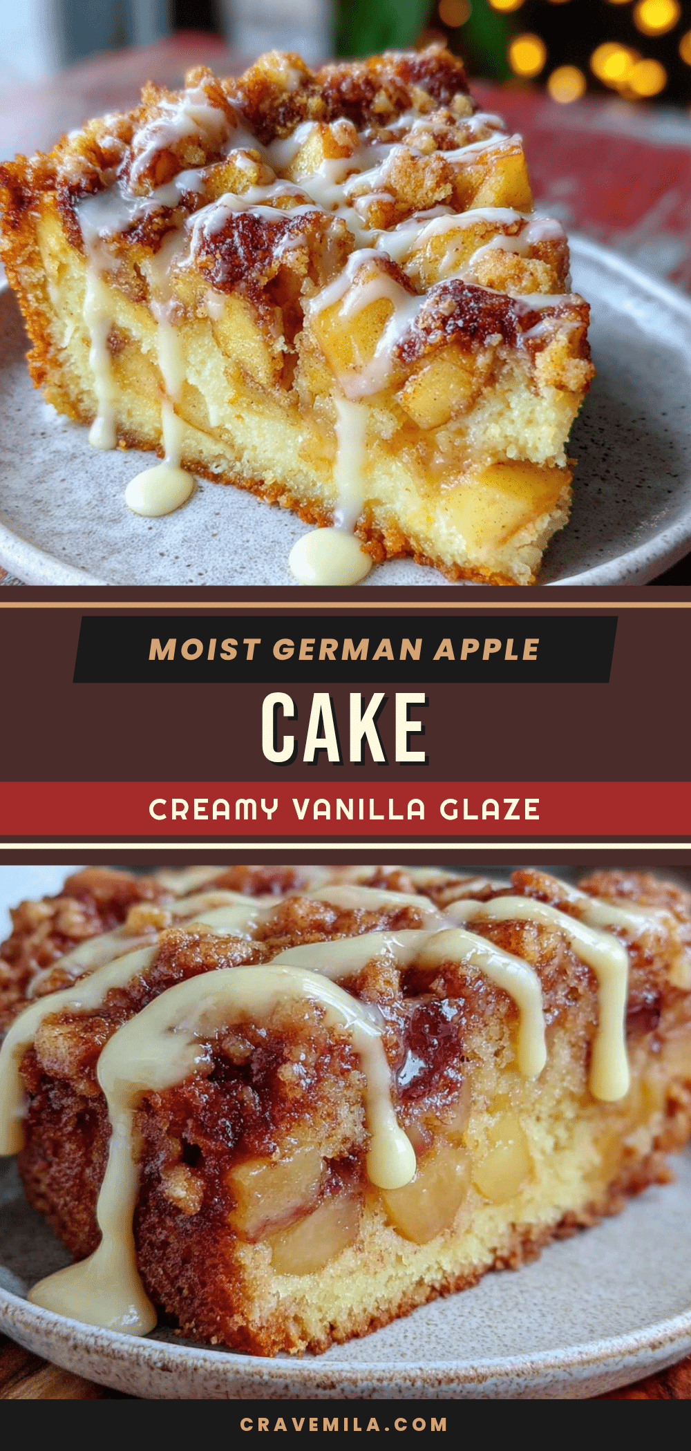 moist German apple cake recipe