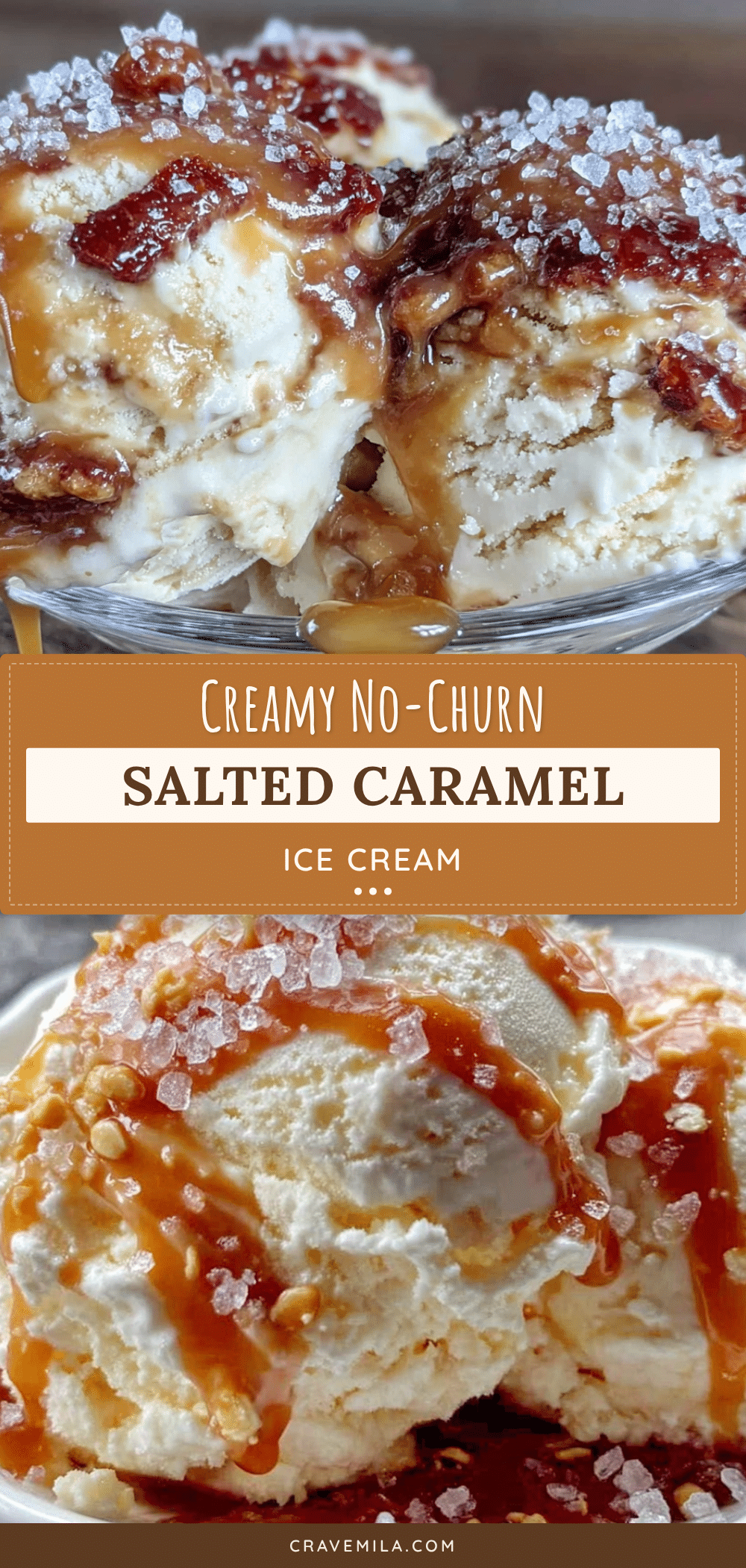 no-churn salted caramel ice cream recipe