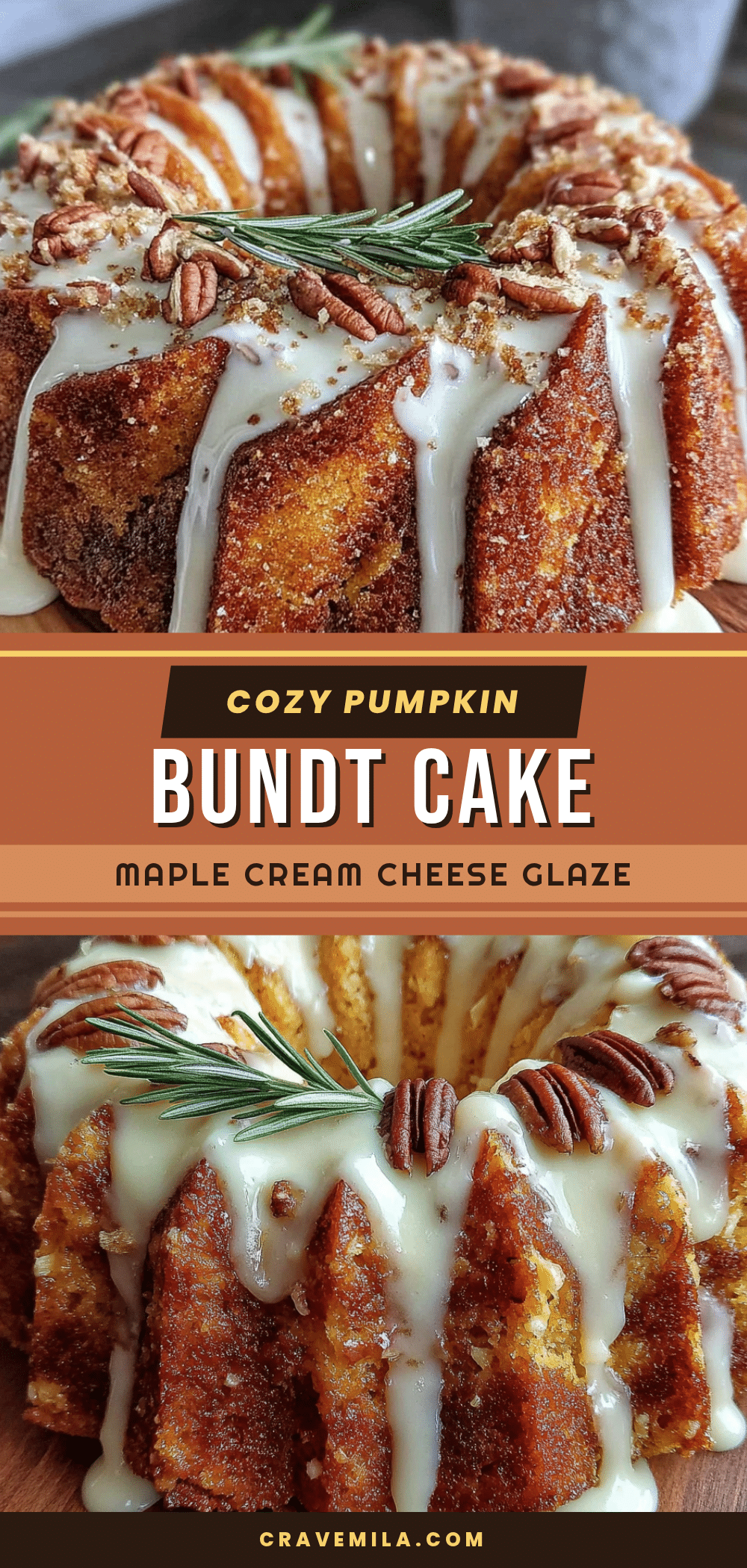 pumpkin bundt cake with maple glaze recipe