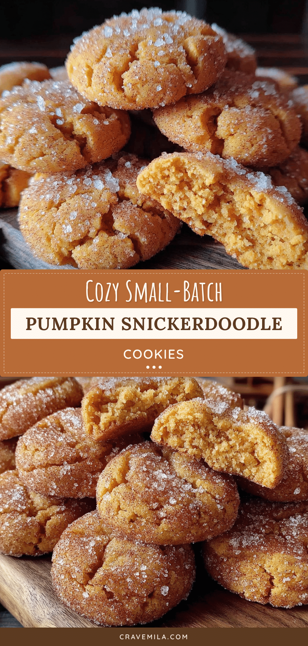 pumpkin snickerdoodle cookies recipe