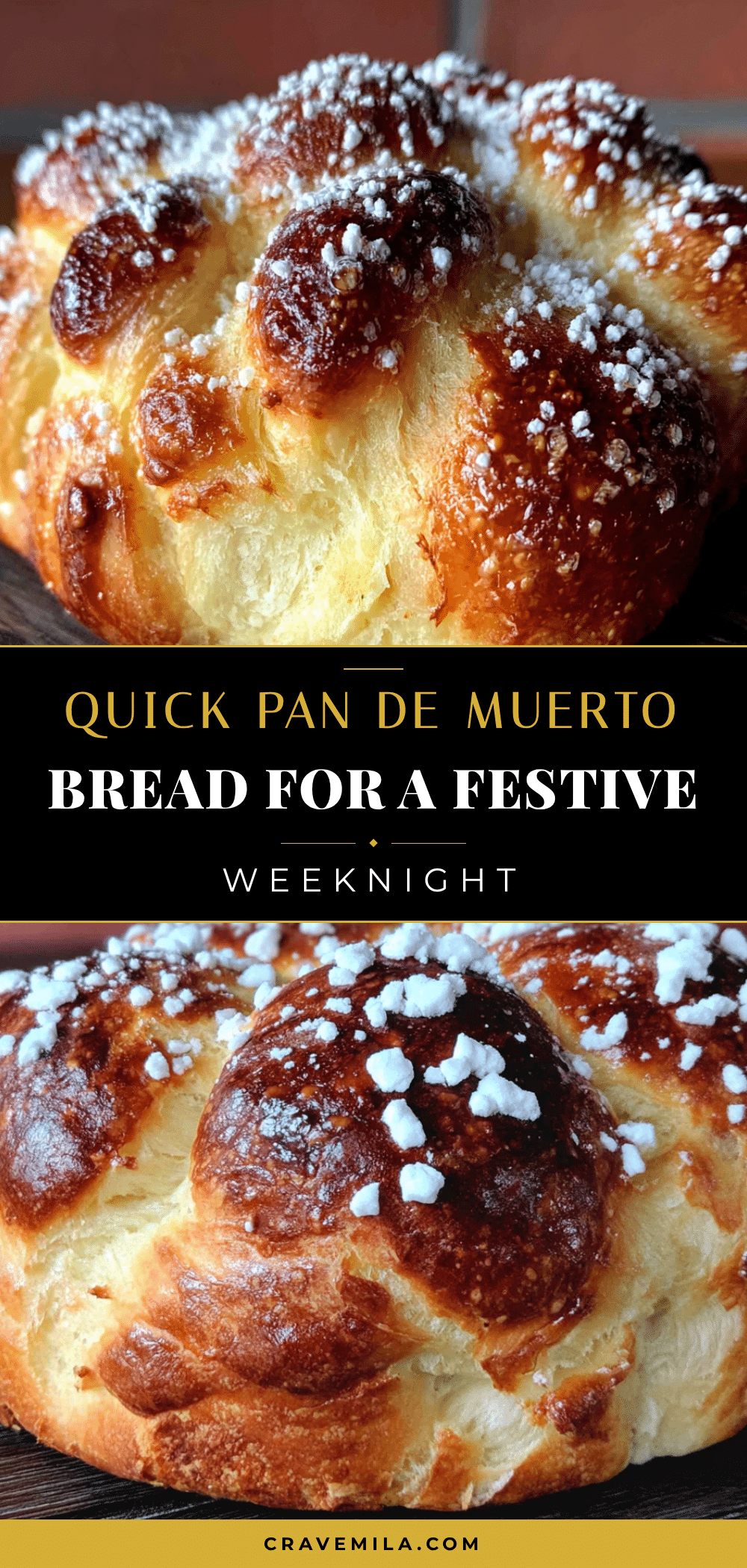 quick pan de muerto bread recipe